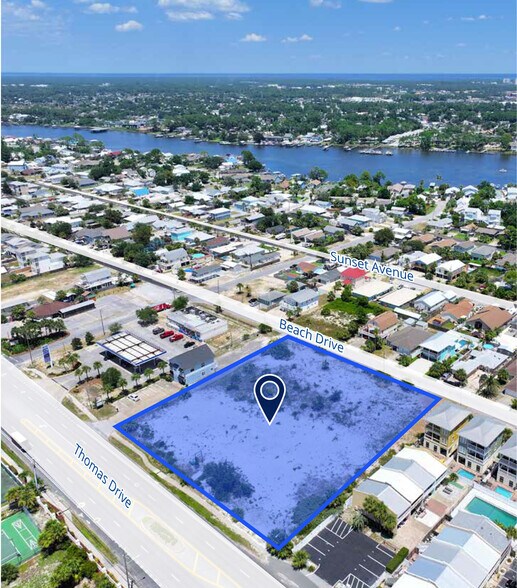 More Photos Of 6422-6430 Thomas Dr, Panama City Beach Land For Sale