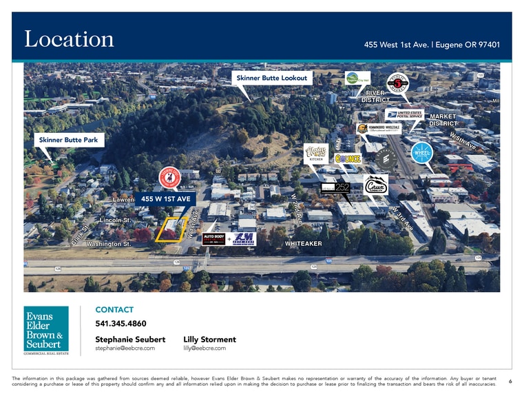 More Photos Of 455 W 1st Ave, Eugene Freestanding For Sale