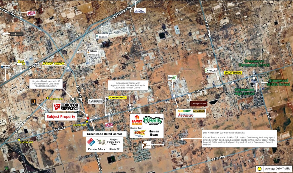 More Photos Of TBD S County Road 1130, Midland Land For Lease