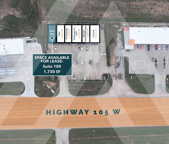 More Photos Of 18024 Highway 105, Montgomery Unknown For Lease