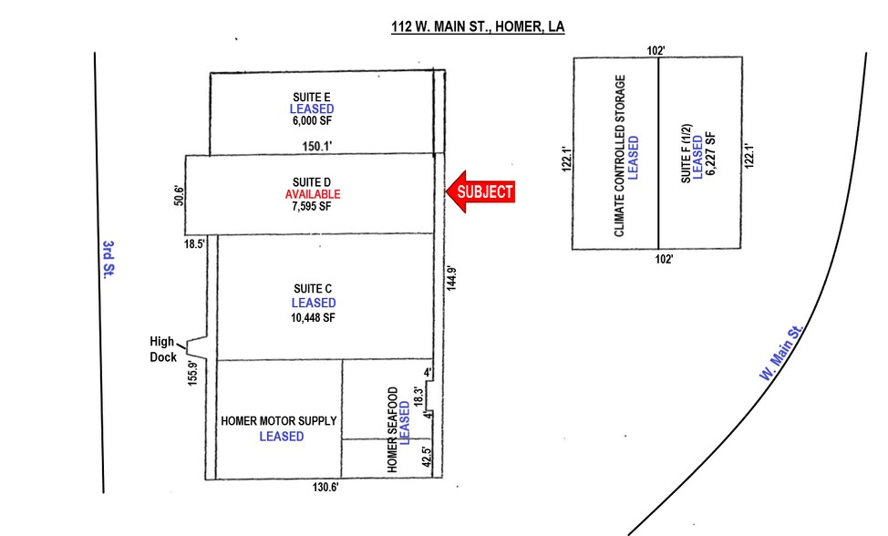 More Photos Of 112 W Main St, Homer Self Storage For Lease