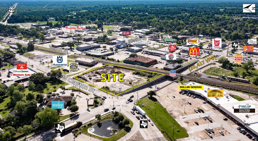 More Photos Of 2.016 AC W Clayton & FM 321, Dayton Land For Sale