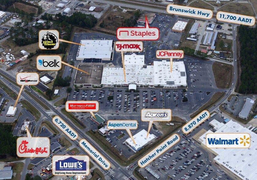 More Photos Of 2250 Brunswick Hwy, Waycross Freestanding For Lease