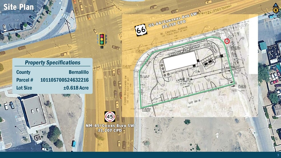 More Photos Of SEC of Central Avenue SW & Bataan Dr, Albuquerque Land For Sale