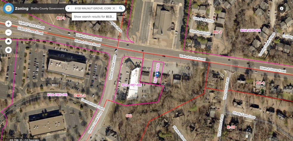 More Photos Of 8135 Walnut Grove Rd, Cordova Office For Lease