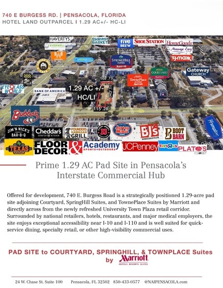 More Photos Of 740 Burgess Rd, Pensacola Land For Sale