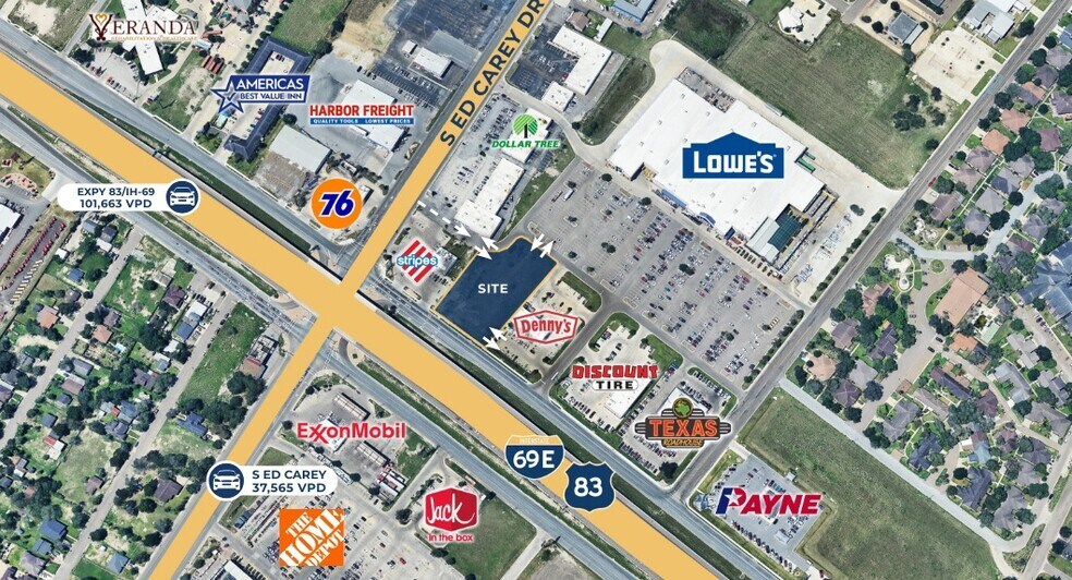 More Photos Of 4703 S Expy 83, Harlingen Land For Lease