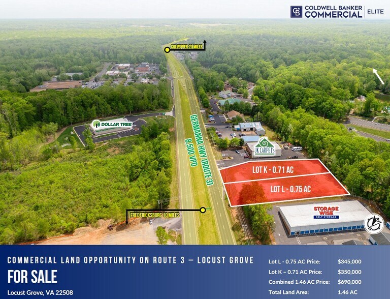 Primary Photo Of 4020-4062 Germanna Hwy, Locust Grove Land For Sale