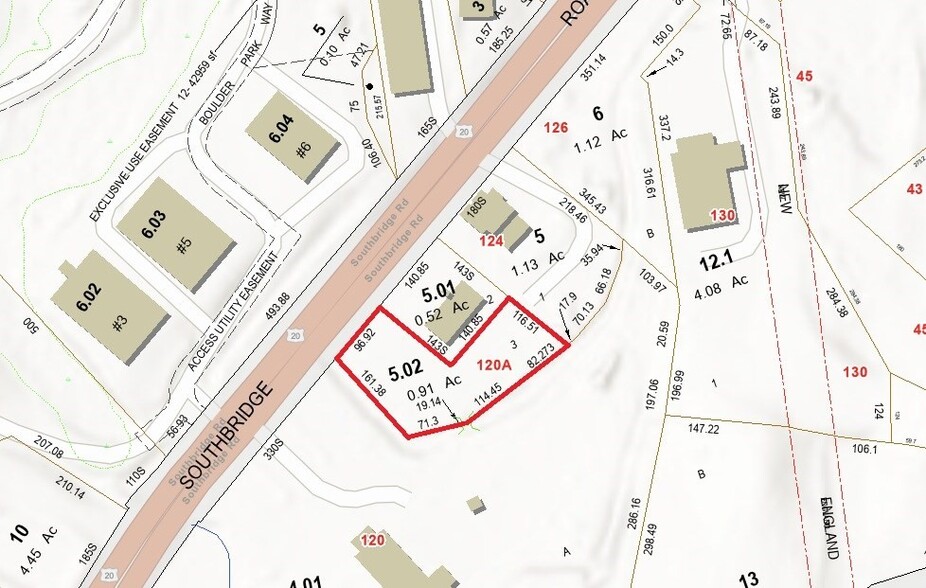 Primary Photo Of 120A-122 Southbridge Rd, North Oxford Land For Sale