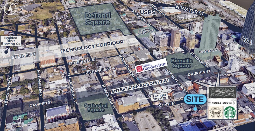 More Photos Of 56-58 S Conception St, Mobile Office For Sale