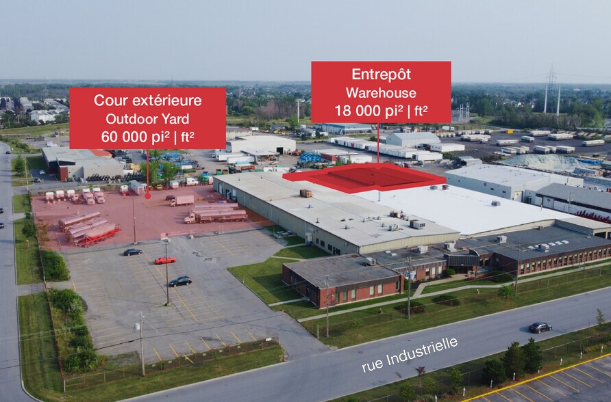 More Photos Of 1265-1325 Rue Industrielle, La Prairie Warehouse For Lease