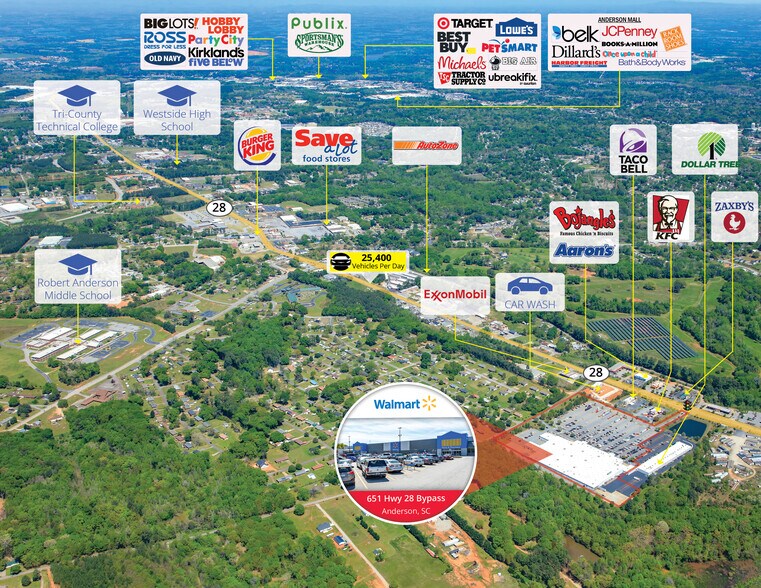 More Photos Of Walmart Supercenter, Anderson Freestanding For Sale