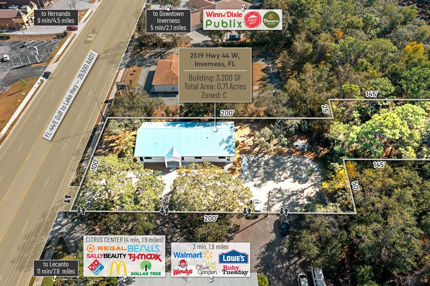 More Photos Of 2519 Highway 44 W, Inverness Office For Sale