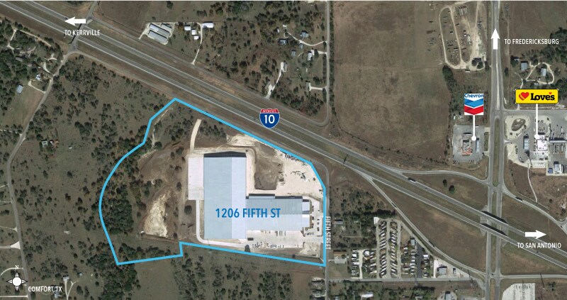 More Photos Of 1206 5th St, Comfort Warehouse For Lease