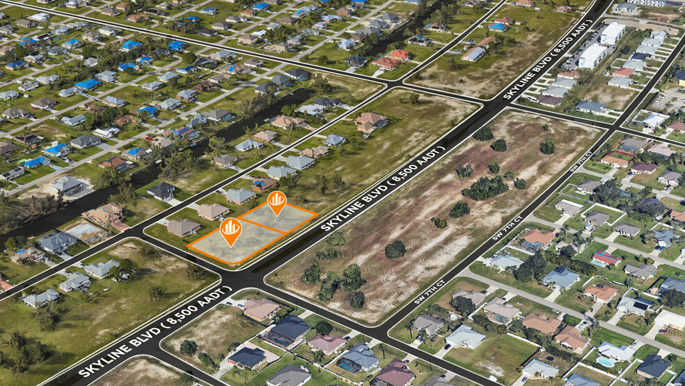 Primary Photo Of 1116 skyline blvd, Cape Coral Land For Sale