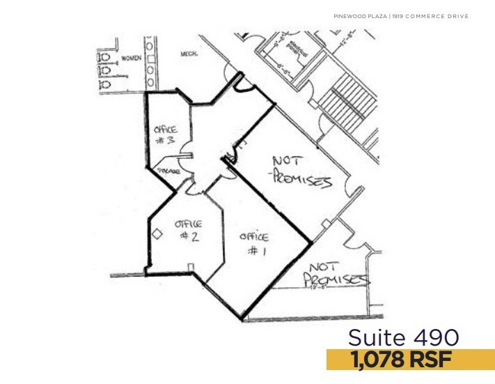 More Photos Of 1919 Commerce Dr, Hampton Office For Lease