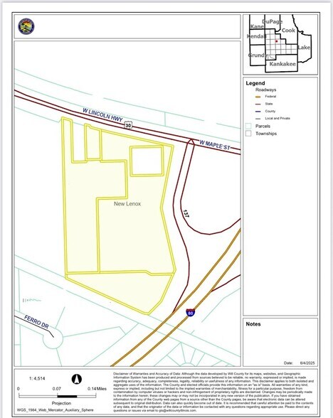 More Photos Of 1500 W Lincoln Hwy, New Lenox Freestanding For Sale