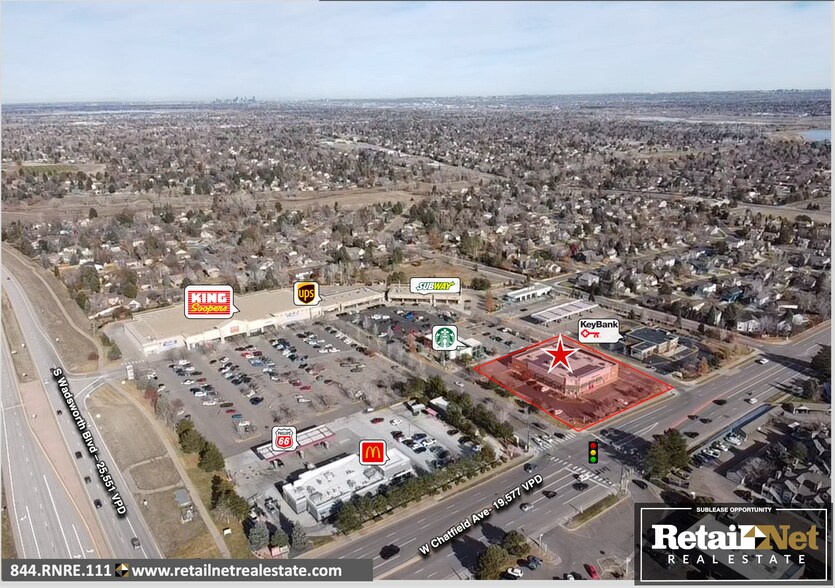 More Photos Of 7443 W Chatfield Ave, Littleton Drugstore For Lease