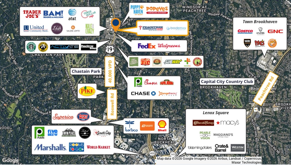 More Photos Of 4575 Roswell Rd, Sandy Springs Freestanding For Sale