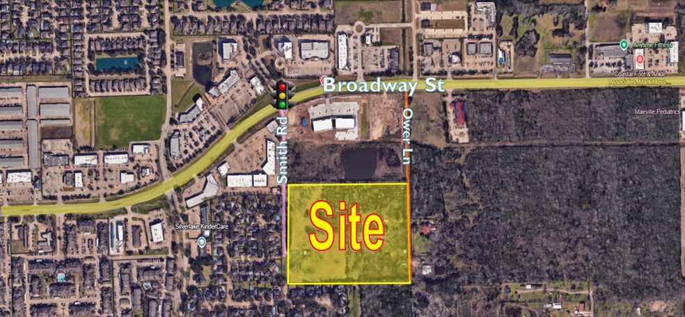 Primary Photo Of 2905 Smith rd, Pearland Land For Sale