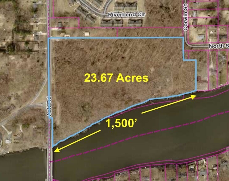 More Photos Of NE Corner Ash Rd & Saint Joseph River, Osceola Land For Sale