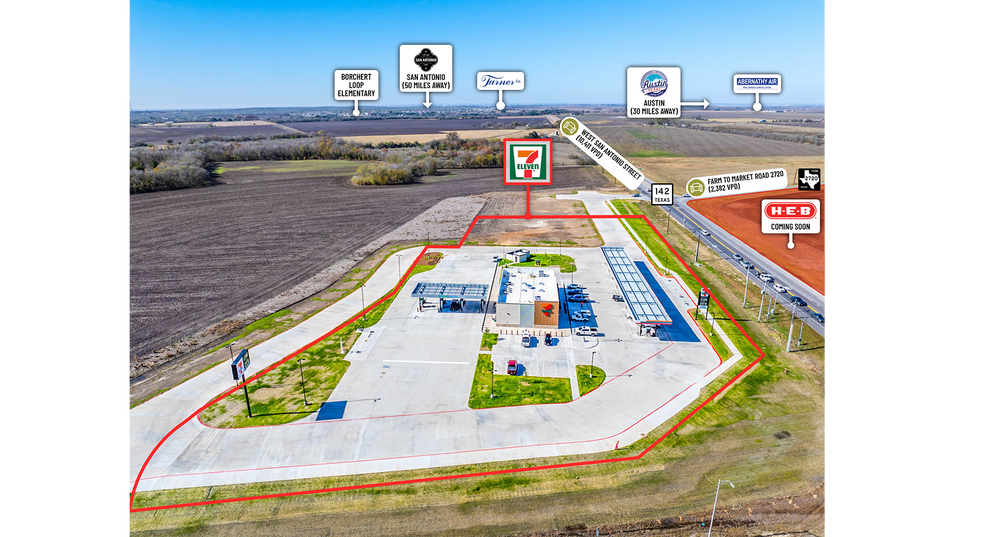 More Photos Of 2410 W San Antonio St, Lockhart Convenience Store For Sale