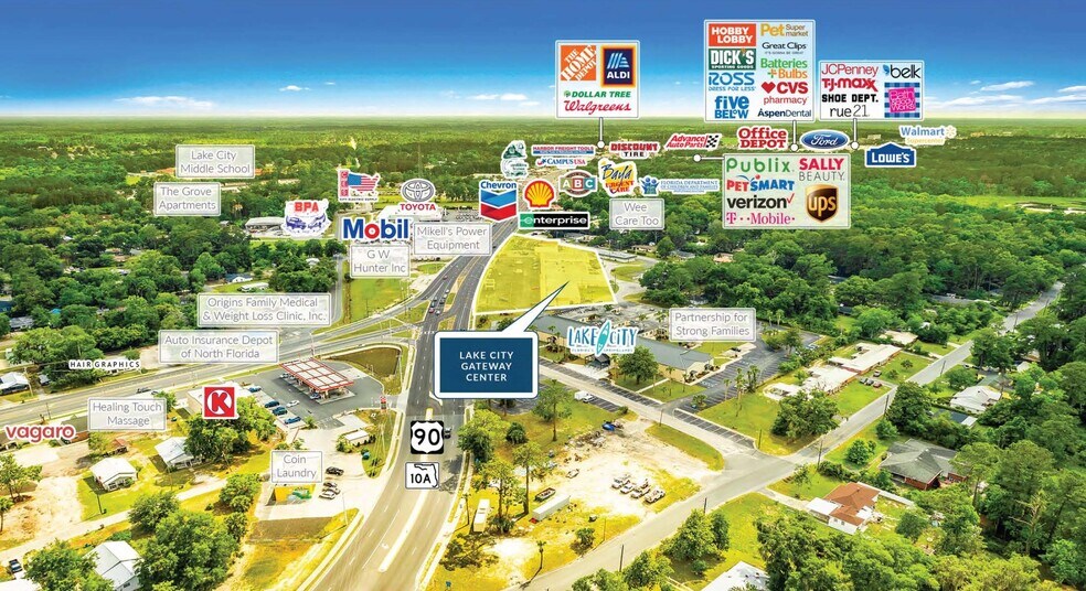 More Photos Of 1037-1110 W Us Highway 90, Lake City Unknown For Lease