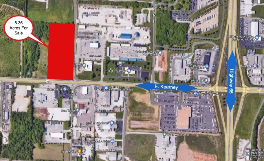 Primary Photo Of 2939 E Kearney St, Springfield Land For Sale