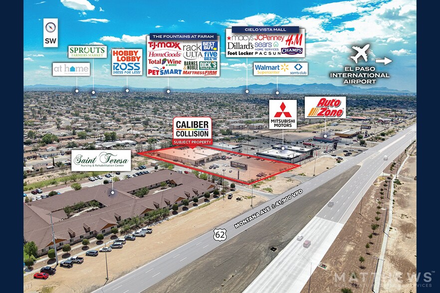 More Photos Of 10330 Montana Ave, El Paso General Retail For Sale