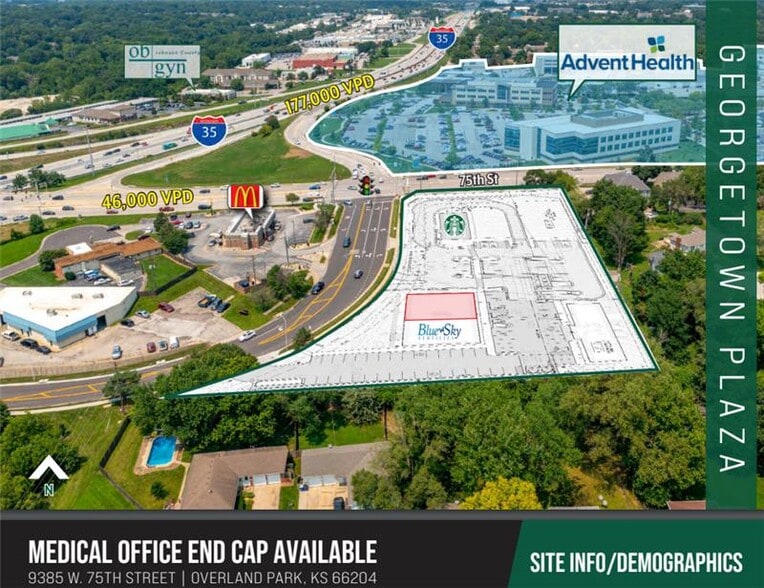 Primary Photo Of 9361-9369 W 75th St, Overland Park Office For Lease