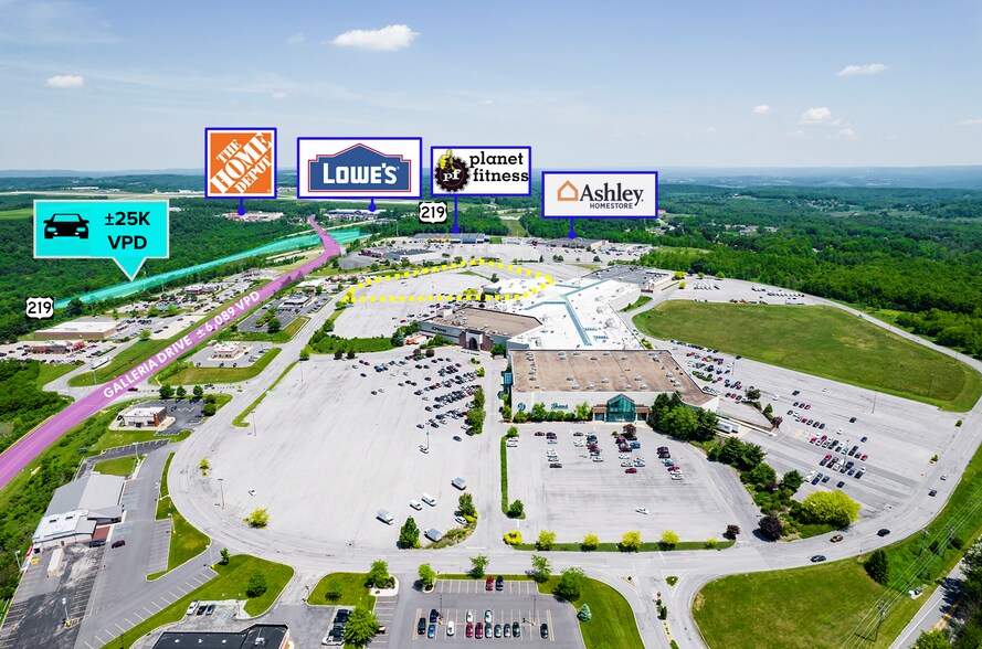 More Photos Of 550 Galleria Dr, Johnstown Department Store For Lease