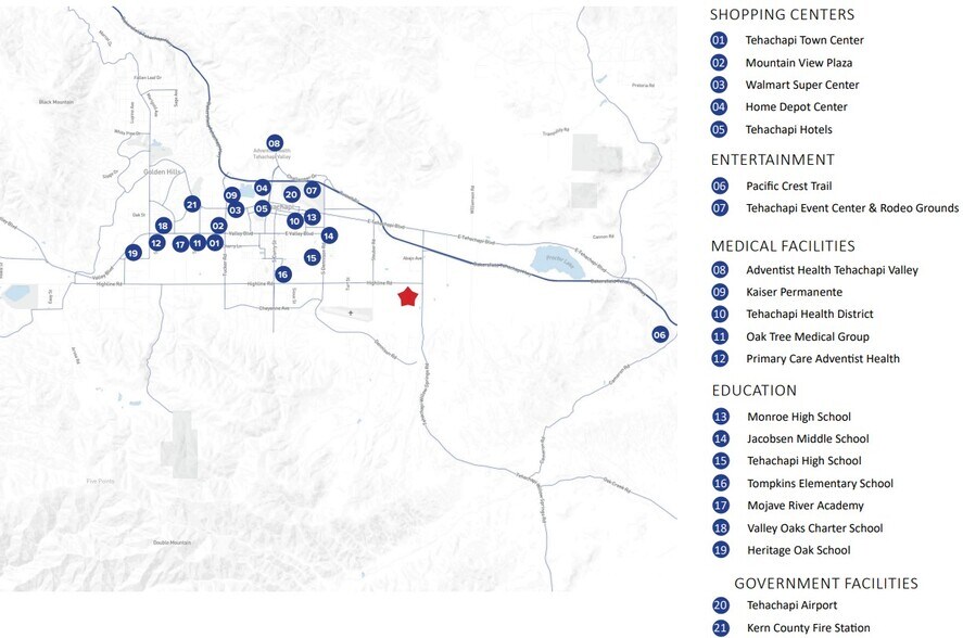 More Photos Of Tehachapi Willow Springs Rd & Highline Rd, Tehachapi Land For Sale