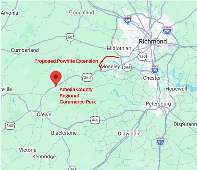 More Photos Of 19700-19720 Patrick Henry Highway / US Route 360, Jetersville Land For Sale