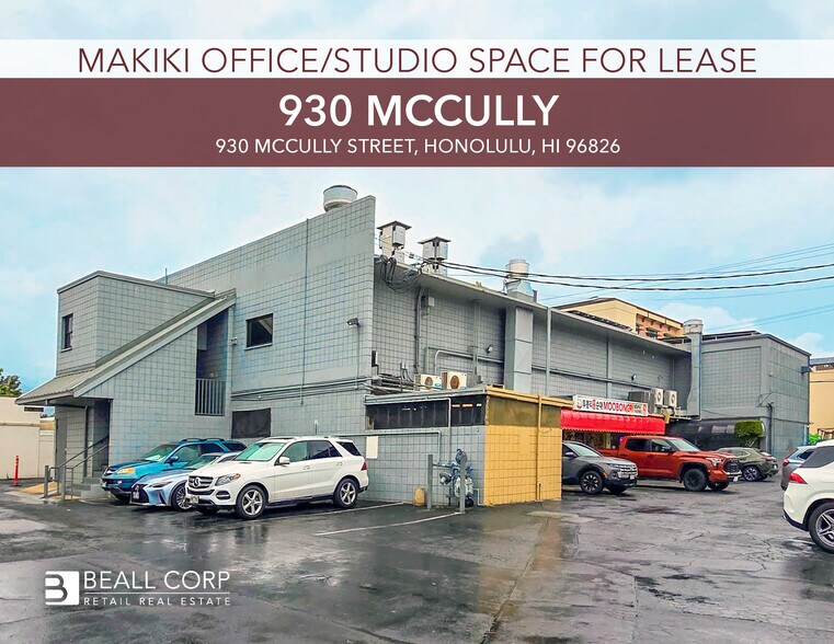 Primary Photo Of 930 McCully St, Honolulu Storefront Retail Office For Lease