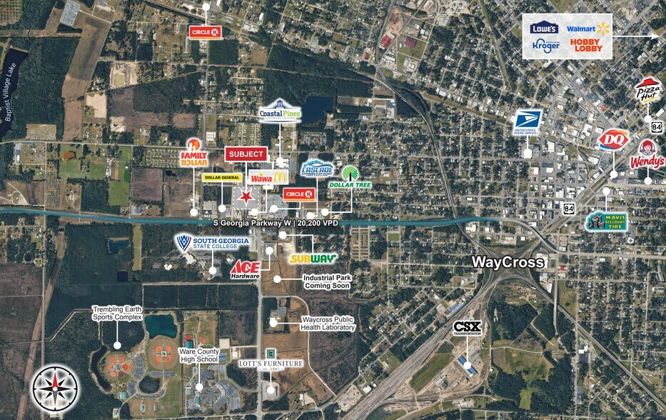 More Photos Of South Georgia Pky, Waycross Land For Lease