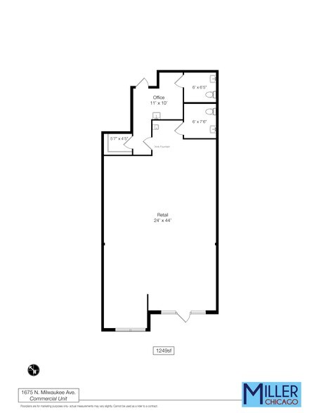 More Photos Of 1675 N Milwaukee Ave, Chicago Apartments For Lease