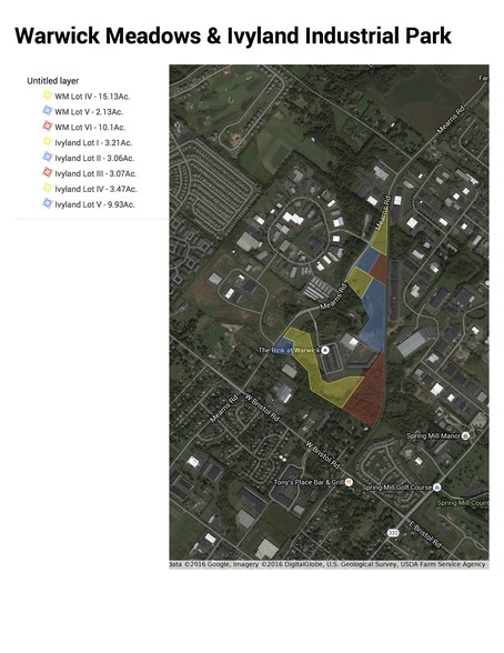 Primary Photo Of 1701 Mearns Rd, Warwick Land For Sale