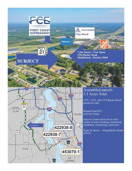 Primary Photo Of 1570-1574 Baxley Rd, Middleburg Land For Sale