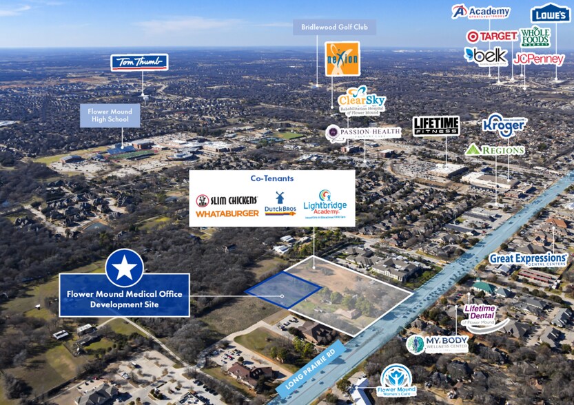 Primary Photo Of 3201 Long Prairie Rd, Flower Mound Land For Sale