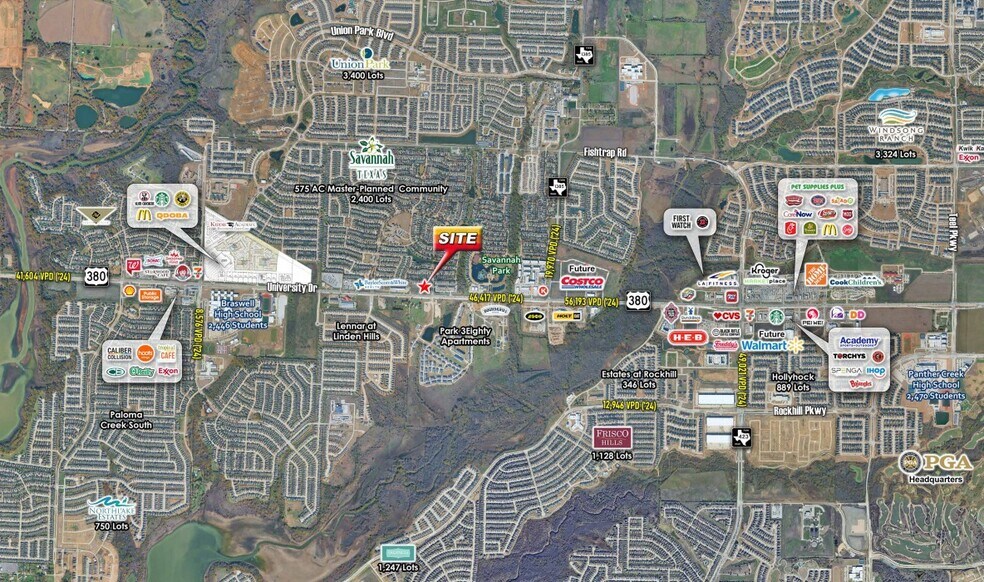 More Photos Of NWC Gardenia Blvd & US-380, Aubrey Unknown For Lease