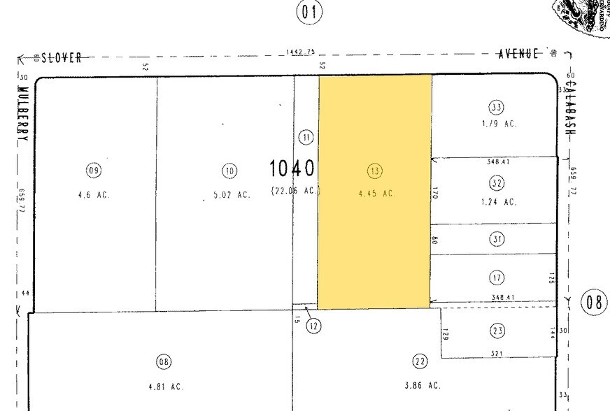 More Photos Of 13831 Slover Ave, Fontana Truck Terminal For Lease