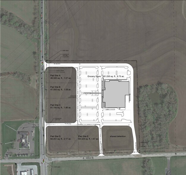 Primary Photo Of 7 Hwy @ E 163rd Street, Pleasant Hill Land For Sale