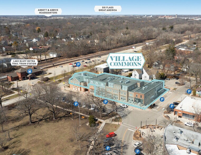 Primary Photo Of 8-18 E Scranton Ave, Lake Bluff Office For Lease