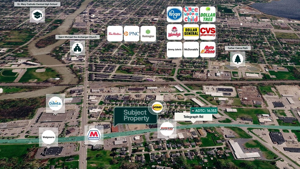 More Photos Of 531 S Telegraph Rd, Monroe Auto Repair For Sale