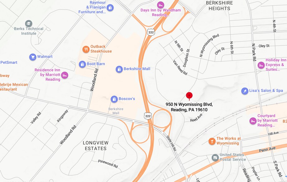 More Photos Of 950 N Wyomissing Blvd, Wyomissing Healthcare For Lease