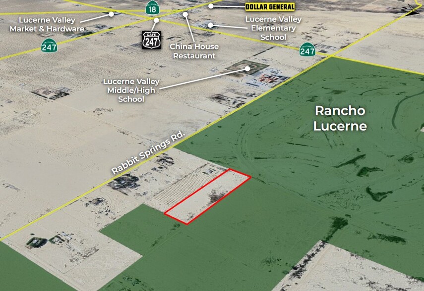 Primary Photo Of 0 Meridian Rd, Lucerne Valley Land For Sale