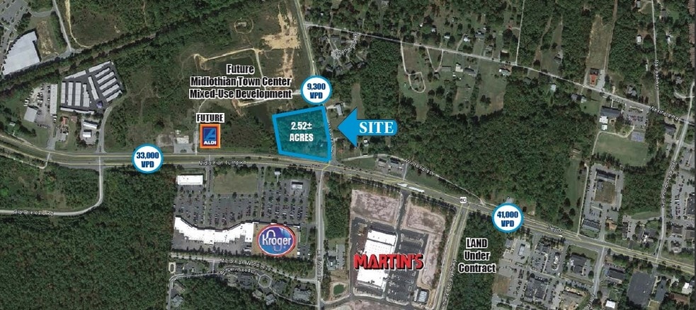 Primary Photo Of 14100 Midlothian Tpke, Midlothian Land For Sale