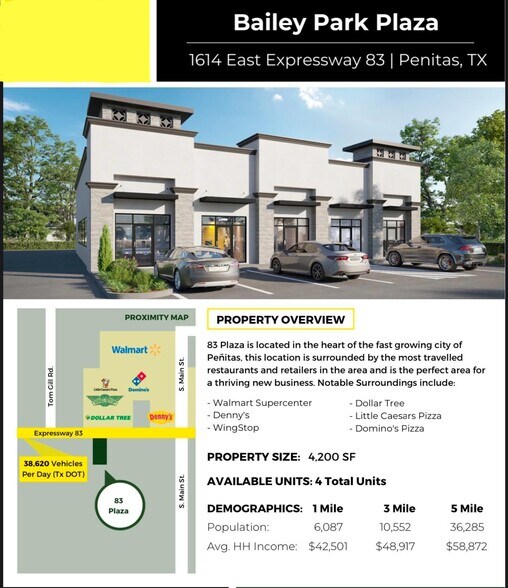 Primary Photo Of 1614 Expressway 83, Penitas Storefront For Lease