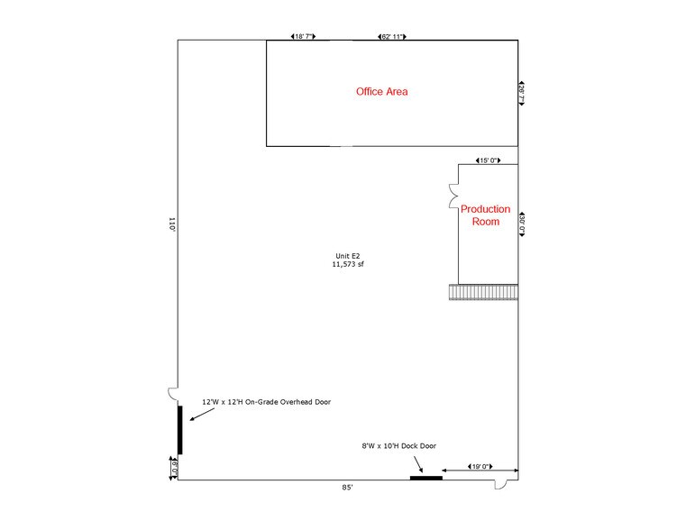 More Photos Of 115-119 N 1330 W, Orem Manufacturing For Lease