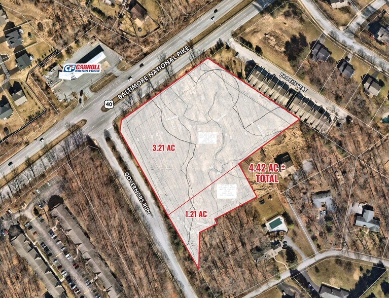 Primary Photo Of Governors Run & Baltimore National Pike, Ellicott City Land For Sale